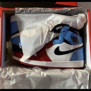 Air jordan unc chicago high top retro 1